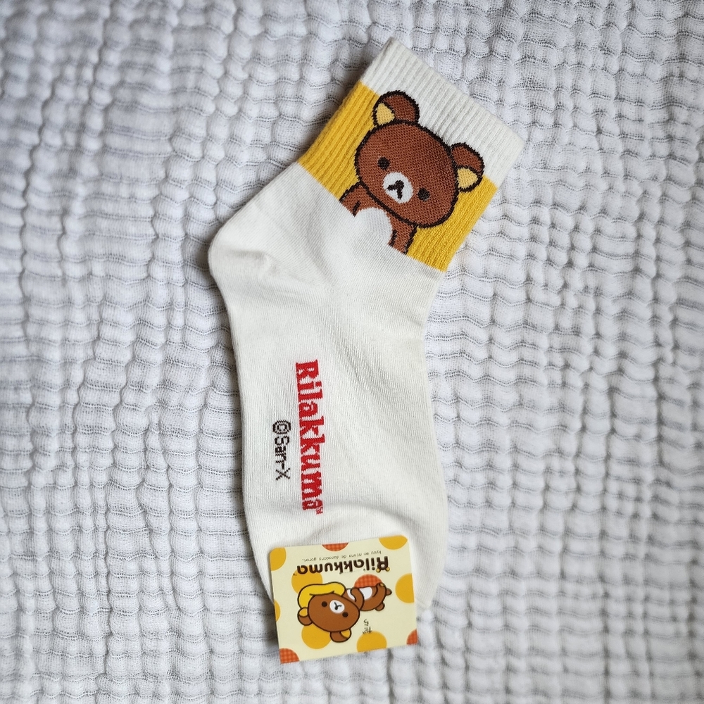 💙 Rilakkuma Crew Socks San-x Women - Picture 2 of 4